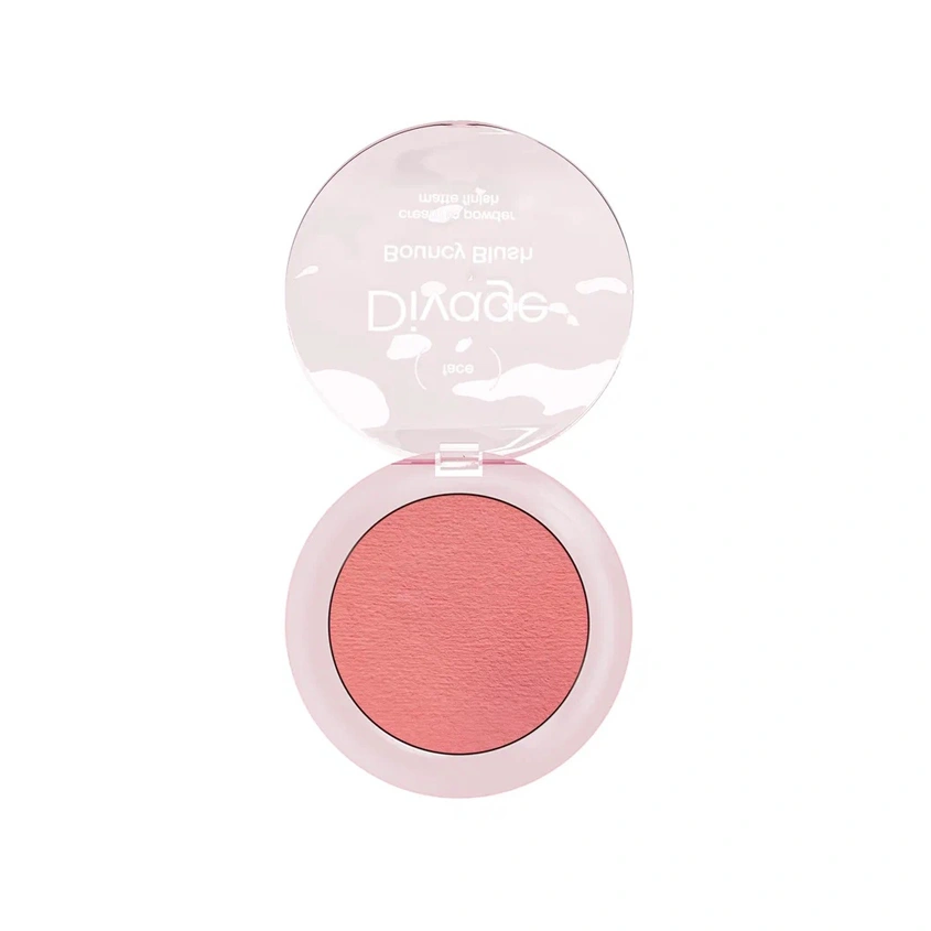 Румяна для лица `DIVAGE` BOUNCY BLUSH муссовые тон 03 Pink ice