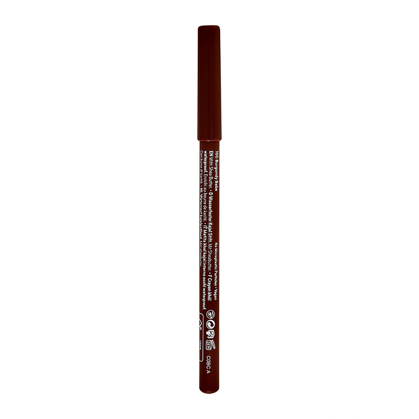 Карандаш для глаз `CATRICE` KOHL KAJAL водостойкий тон 100 Burgundy babe
