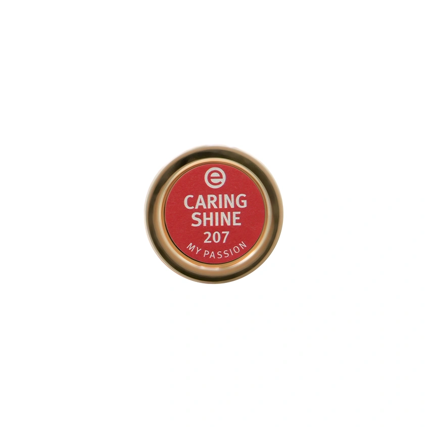 Помада для губ `ESSENCE` CARING SHINE vegan collagen lipstick тон 207