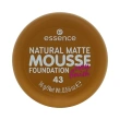 Мусс тональный для лица `ESSENCE` NATURAL MATTE MOUSSE FOUNDATION тон 43