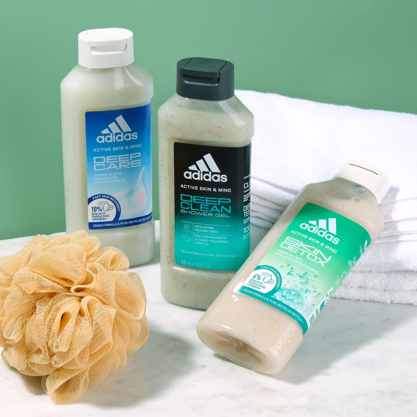 Гель для душа `ADIDAS` ACTIVE SKIN & MIND Skin Detox 400 мл