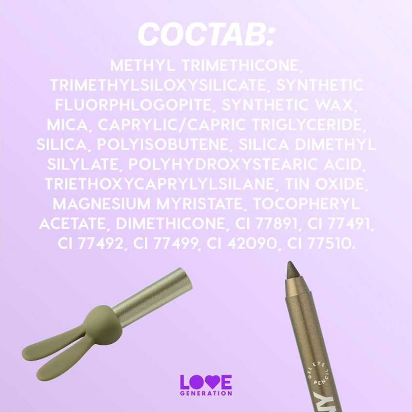 Карандаш для глаз `LOVE GENERATION` COLOR BUNNY гелевый тон 07 Lucky charm