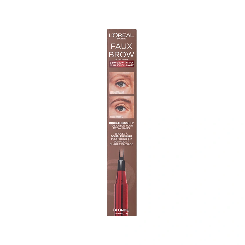 Маркер для бровей `LOREAL` INFAILLIBLE FAUX BROW тон Blonde