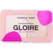 Палетка хайлайтеров для лица `VIVIENNE SABO` GLOIRE D`AMOUR HIGHLIGHTER PALETTE тон 01