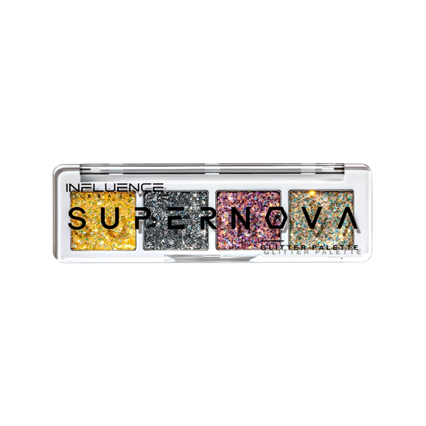 Палетка глиттеров `INFLUENCE BEAUTY` SUPERNOVA тон 01