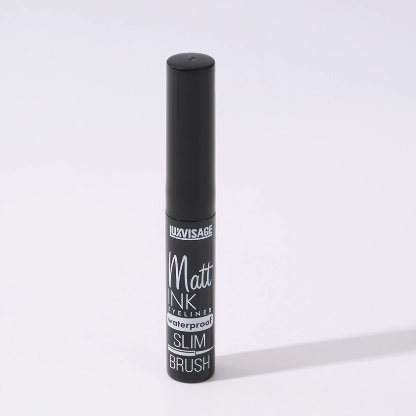 Подводка для глаз `LUXVISAGE` MATT INK водостойкая тон черный