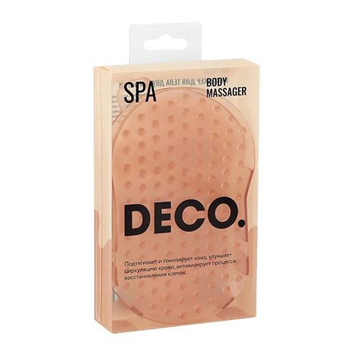 Массажер для тела `DECO.` на руку двусторонний