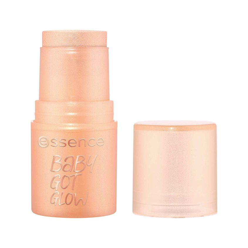 Хайлайтер для лица `ESSENCE` BABY GOT GLOW в стике тон 10 Golden aura