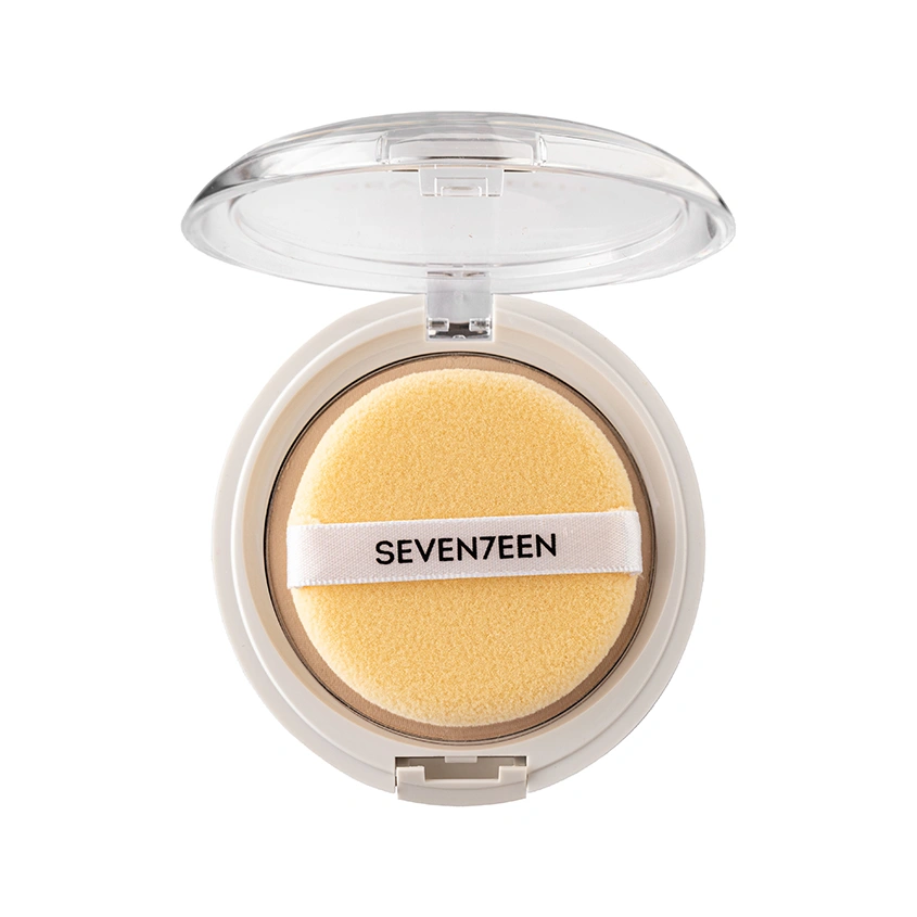 Пудра для лица `SEVEN7EEN` NATURAL SILKY TRANSPARENT компактная с алоэ вера тон 04 Бежевый