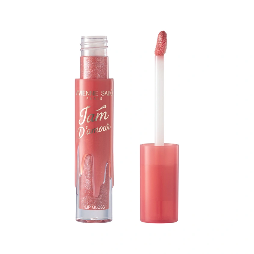 Блеск для губ `VIVIENNE SABO` JAM D`AMOUR тон 04 Pink with glitter