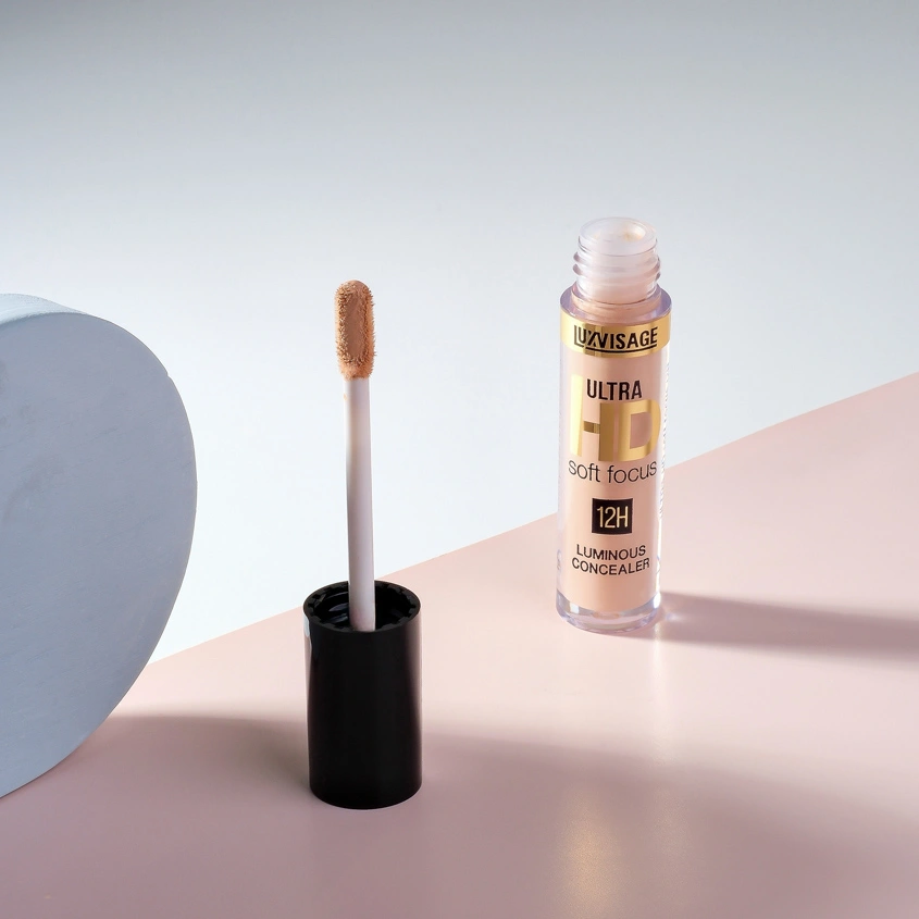 Консилер для лица `LUXVISAGE` ULTRA HD тон 12 nude светоотражающий