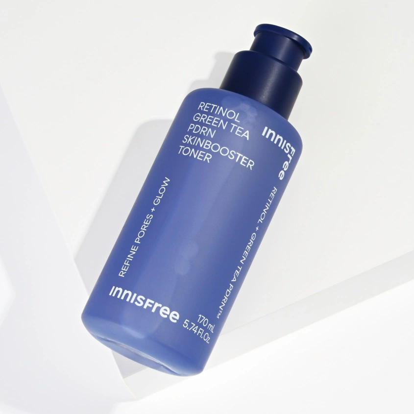 Тонер для лица `INNISFREE` скинбустер с ретинолом и PDRN для ухода за текстурой кожи и сияния 170 мл