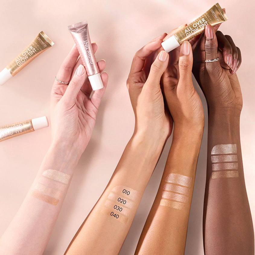 Тинт для лица `CATRICE` ALL OVER GLOW TINT многофункциональный для глаз, лица и губ тон 040 Bronze it