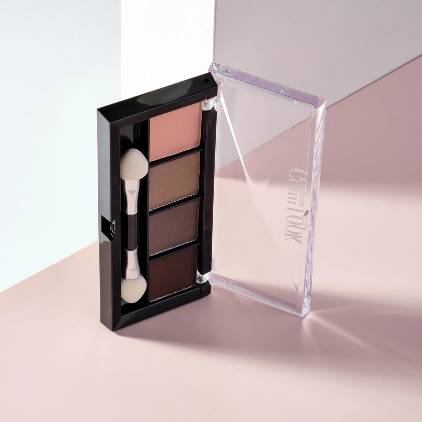 Тени для век `LUXVISAGE` GLAM LOOK 4-х цветные тон 5