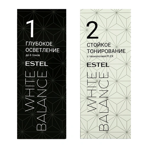 Набор для окрашивания волос `ESTEL` WHITE BALANCE Волнительный аметист