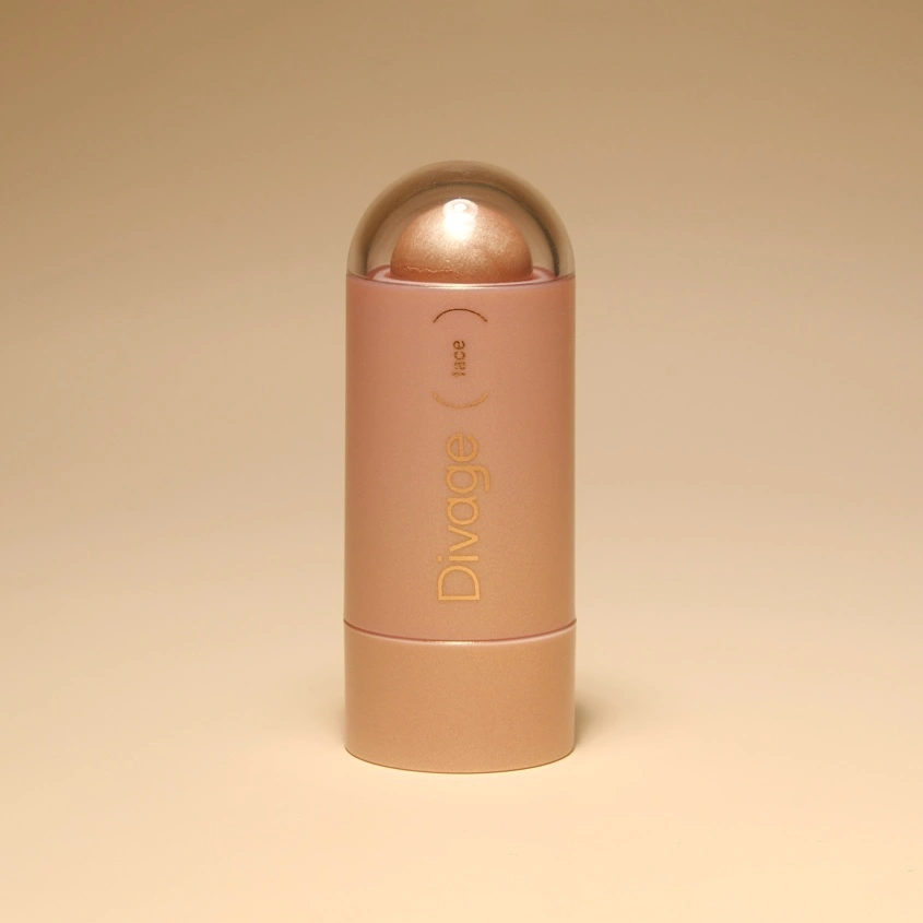 Хайлайтер для лица `DIVAGE` WAY TO GLOW в стике тон 02 Golden pearl