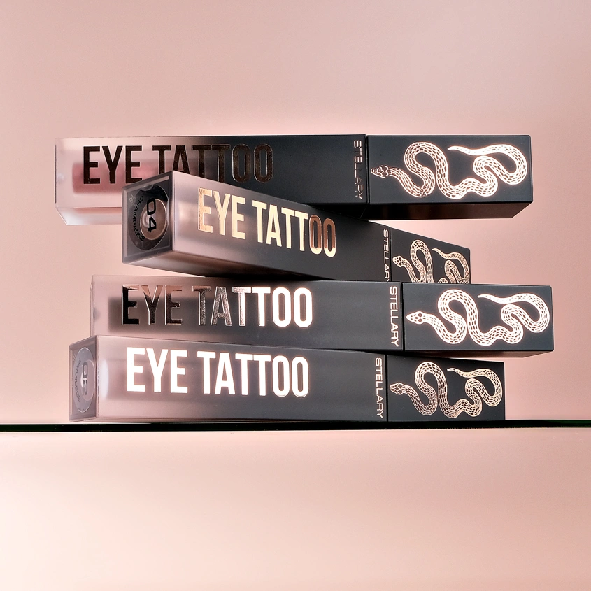 Тени для век `STELLARY` EYE TATTOO жидкие устойчивые тон 02 Privilege