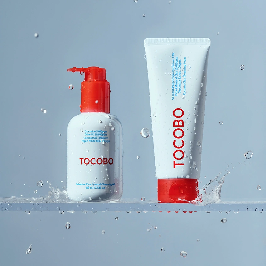 Гидрофильное масло для лица `TOCOBO` с каламином 200 мл