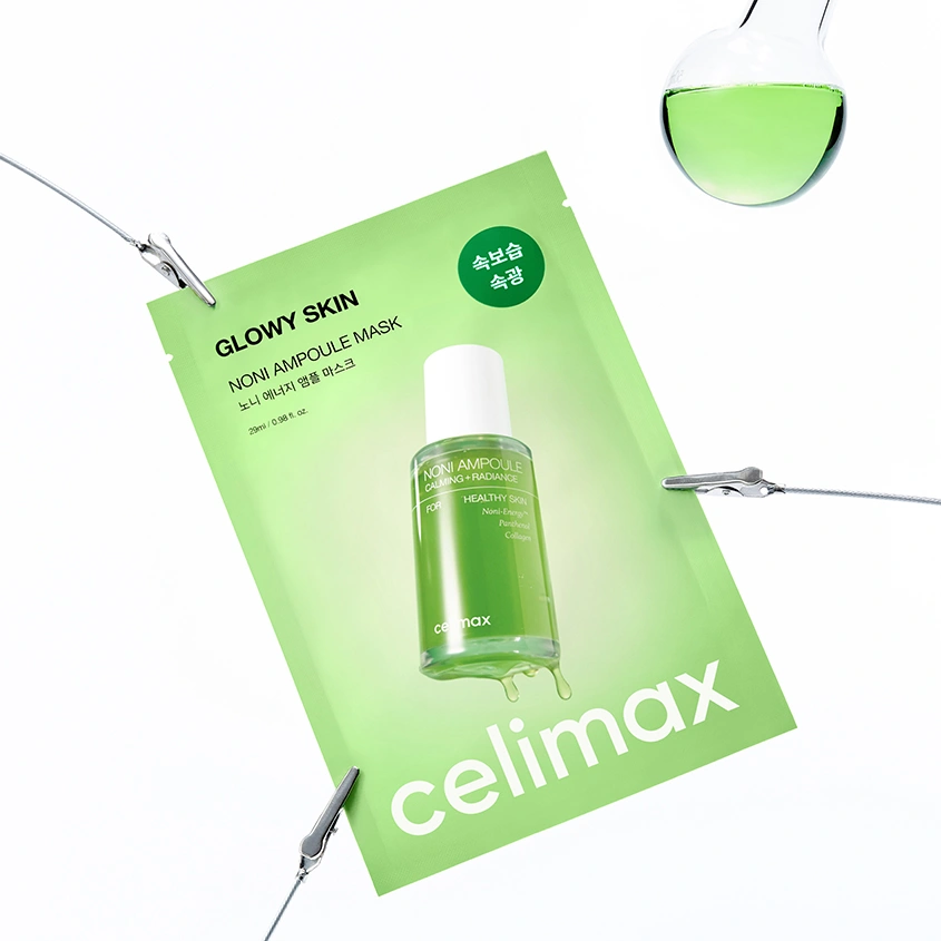 Маска для лица `CELIMAX` THE REAL NONI для эластичности кожи с экстрактом нони 29 мл