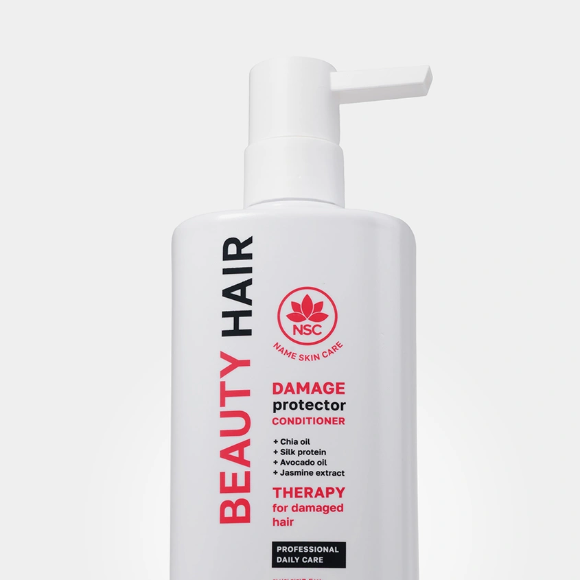 Кондиционер для волос `NSC` BEAUTY HAIR восстанавливающий (для поврежденных волос) 500 мл