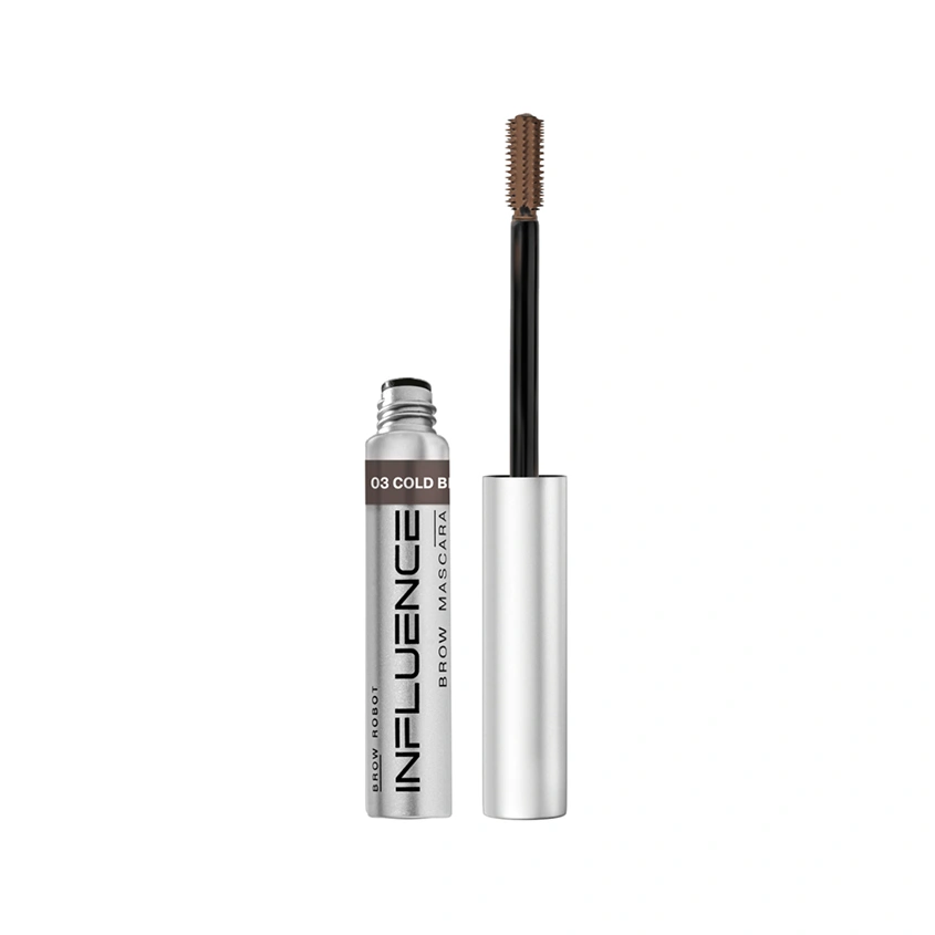 Тушь для бровей `INFLUENCE BEAUTY` `BROW ROBOT` BROW MASCARA тон 03