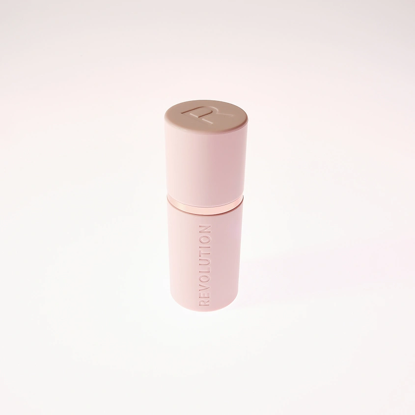 Румяна для лица `REVOLUTION` SILK BLUSH в стике тон Peachy pink