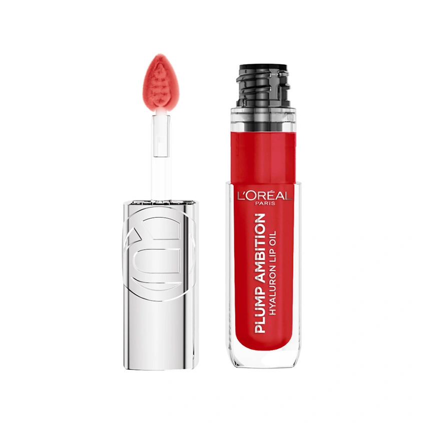 Масло для губ `LOREAL` PLUMP AMBITION тон 380 Rouge in love
