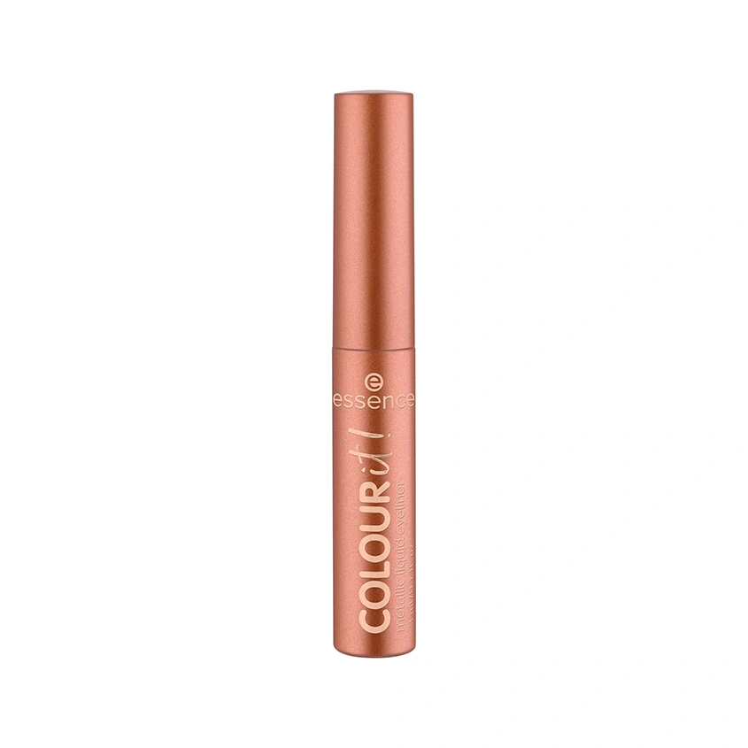 Подводка для глаз `ESSENCE` COLOUR IT! жидкая с эффектом металлик тон 01 Burnished bronze