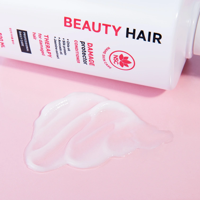 Кондиционер для волос `NSC` BEAUTY HAIR восстанавливающий (для поврежденных волос) 500 мл