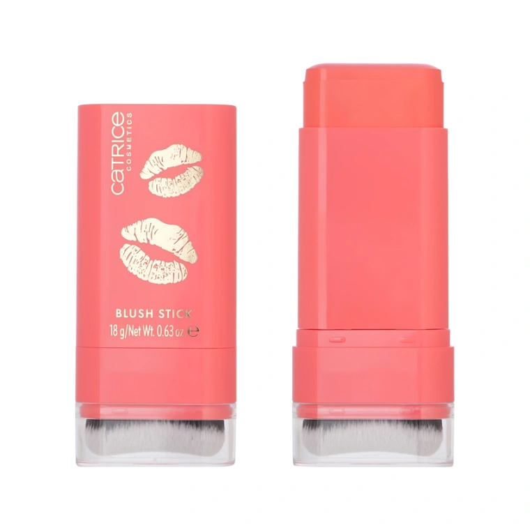 Румянадлялица`CATRICE`KISS&GLOWвстикетон01Cheekyflirt