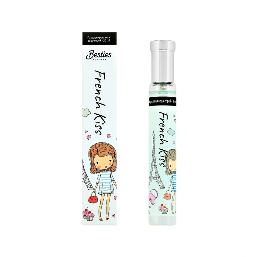 Парфюмерная вода `BESTIES` PERFUME SPRAY french kiss (жен.) 30 мл