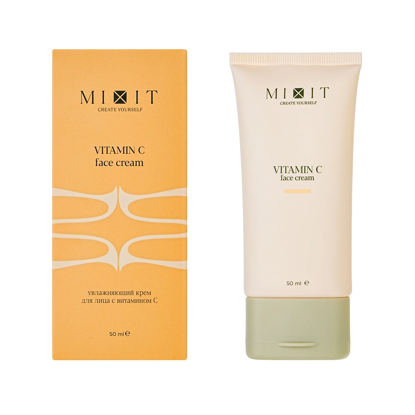 Крем для лица `MIXIT` VITAMIN C увлажняющий с витамином C 50 мл