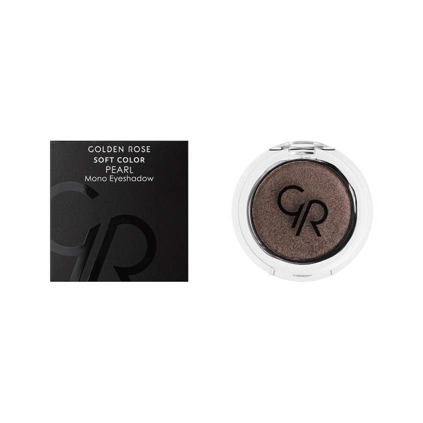 Тени для век `GOLDEN ROSE` SOFT COLOR PEARL сияющие тон 47